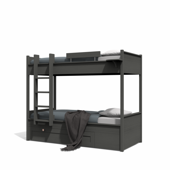 Single mattress size bunk bed