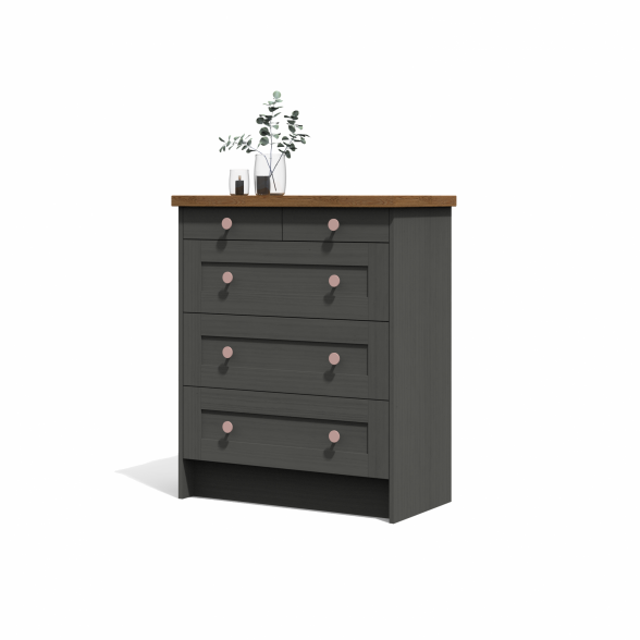 Chest of drawers with 5 drawers